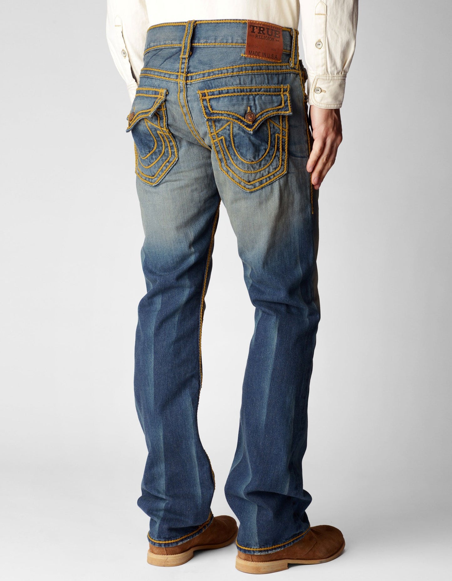 RICKY STRAIGHT ROPE STITCH MENS JEAN